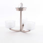 Hinkley 3871BN Transitional Three Light Semi-Flush Mount from Meridian