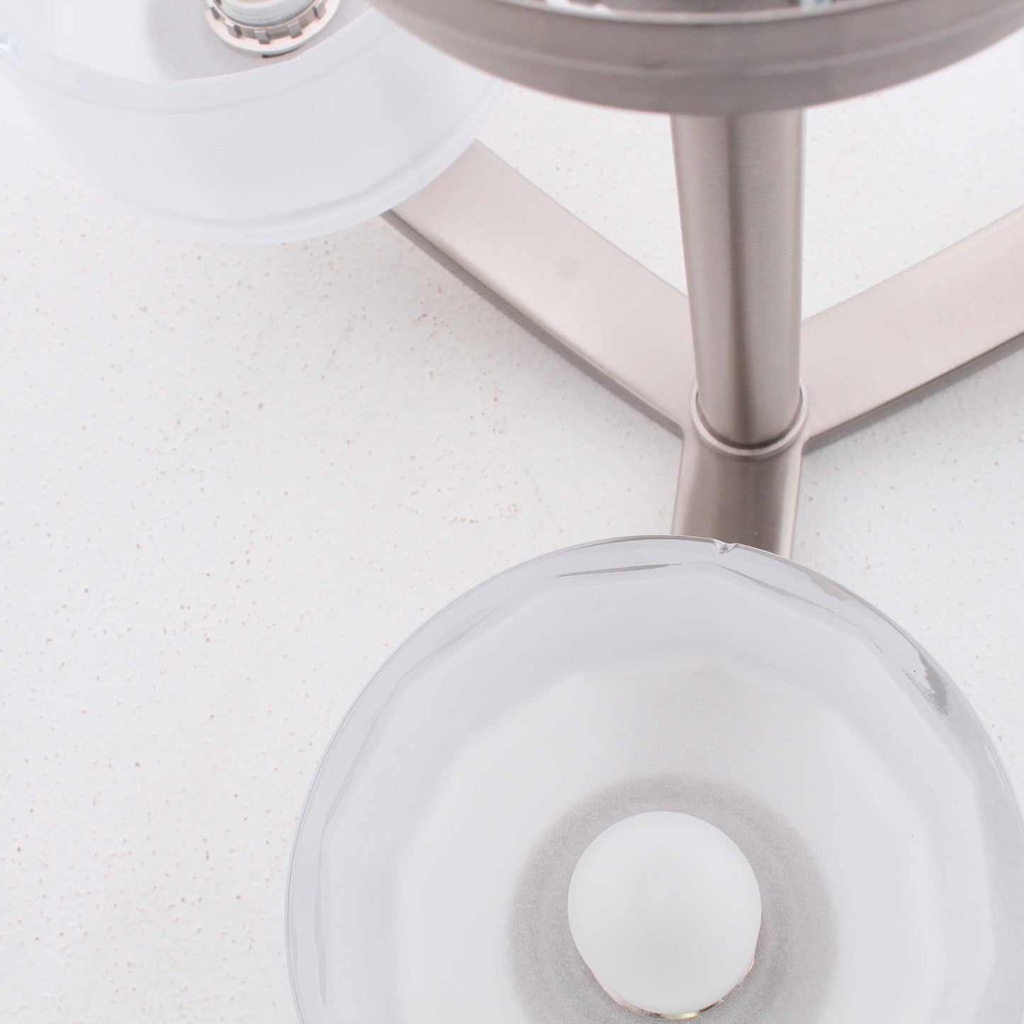 Hinkley 3871BN Transitional Three Light Semi-Flush Mount from Meridian