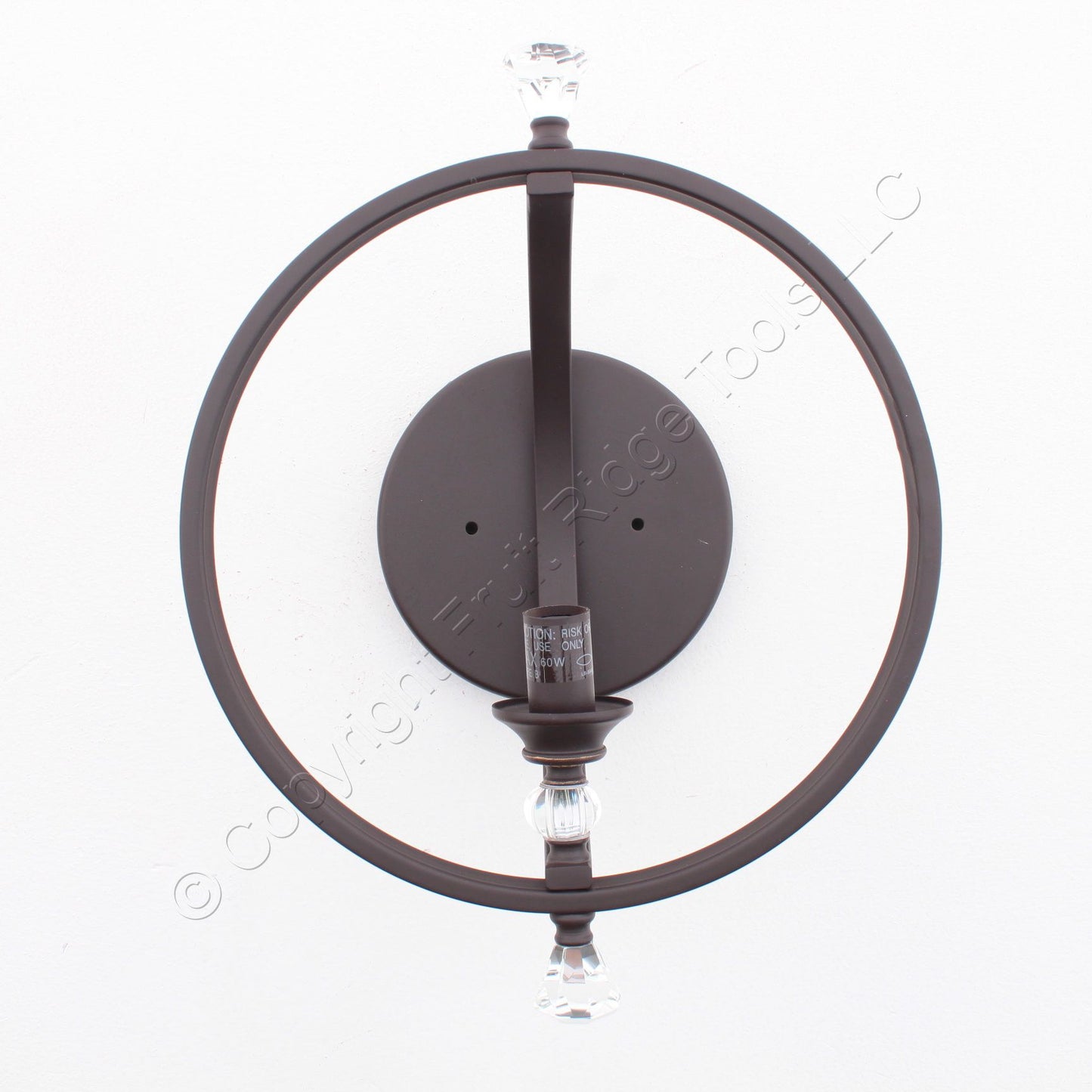 Hinkley 1-Light 13"H x 10"W x6.5" Oiled Rubbed Bronze Wall Sconce 60W E12 4600OZ