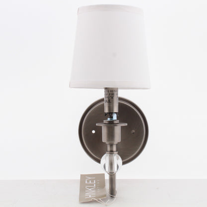 Hinkley Lighting 3650AN Mercer Antique Nickel 7" Tall Wall Sconce