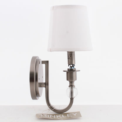 Hinkley Lighting 3650AN Mercer Antique Nickel 7" Tall Wall Sconce