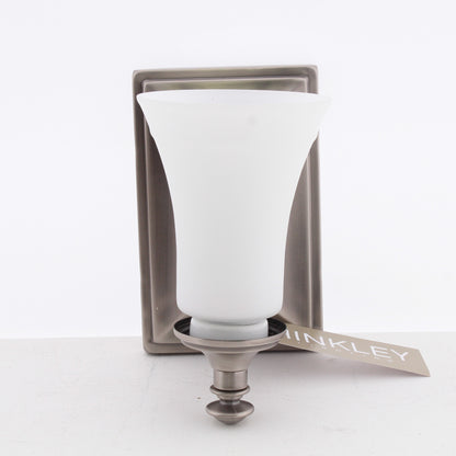 Hinkley Lighting 3650AN Mercer 7" Tall Antique Nickel Wall Sconce