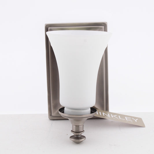 Hinkley Lighting 3650AN Mercer 7" Tall Antique Nickel Wall Sconce