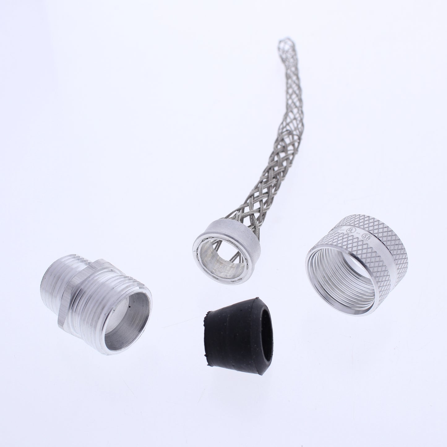 Hubbell Liquidtight Deluxe Cable Grip .50-.625" Cord 1/2" NPT Stainless 07401010