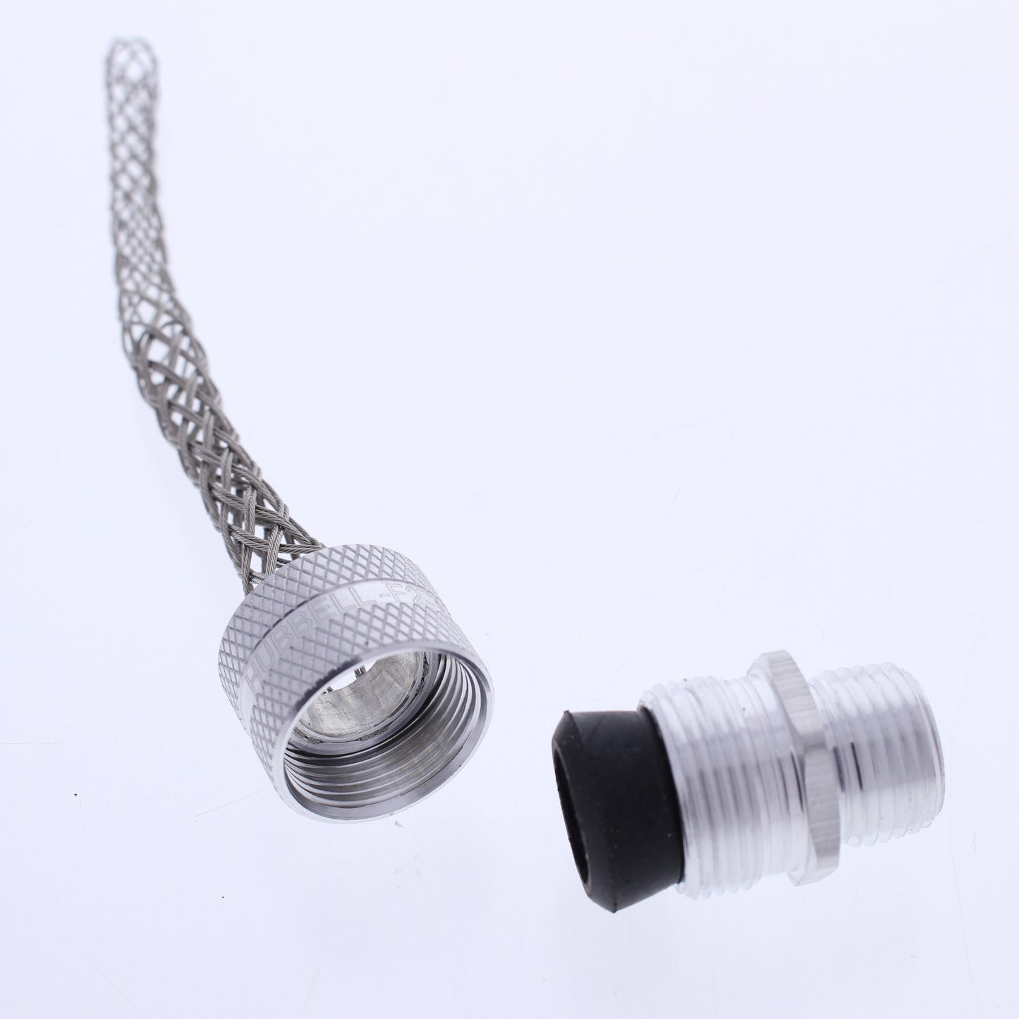 Hubbell Liquidtight Deluxe Cable Grip .50-.625" Cord 1/2" NPT Stainless 07401010