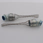 Hubbell 7406094 2" Liquidtight Conduit Connector Fitting w/Mesh 45� Elbow 2-Pack