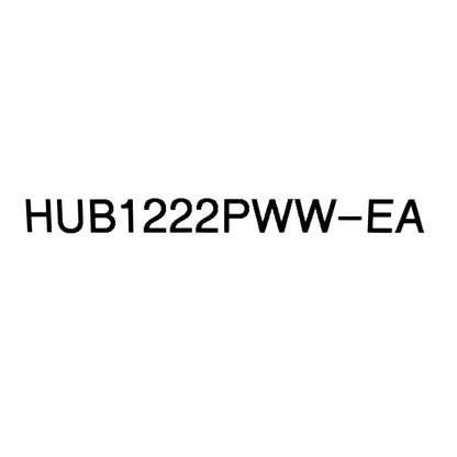 Hubbell 1222PWW White Industrial Double Pole Toggle Light Switch 20A 8" Leads