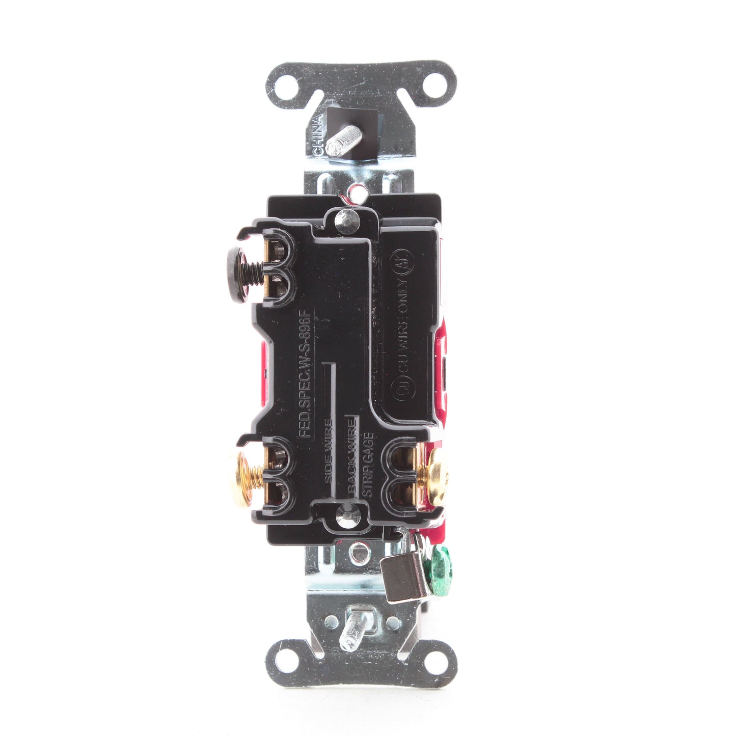 Hubbell Bryant 1223R Red 20A 3-Way Toggle Wall Light Switch Industrial