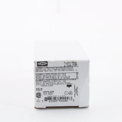 Hubbell Brown Decorator Receptacle Hospital Grade Outlet LED Ind. 20A 2182LTRA