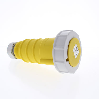 Hubbell 330C4W Watertight IEC Pin & Sleeve Connector Female Plug 30A 125V 2P3W