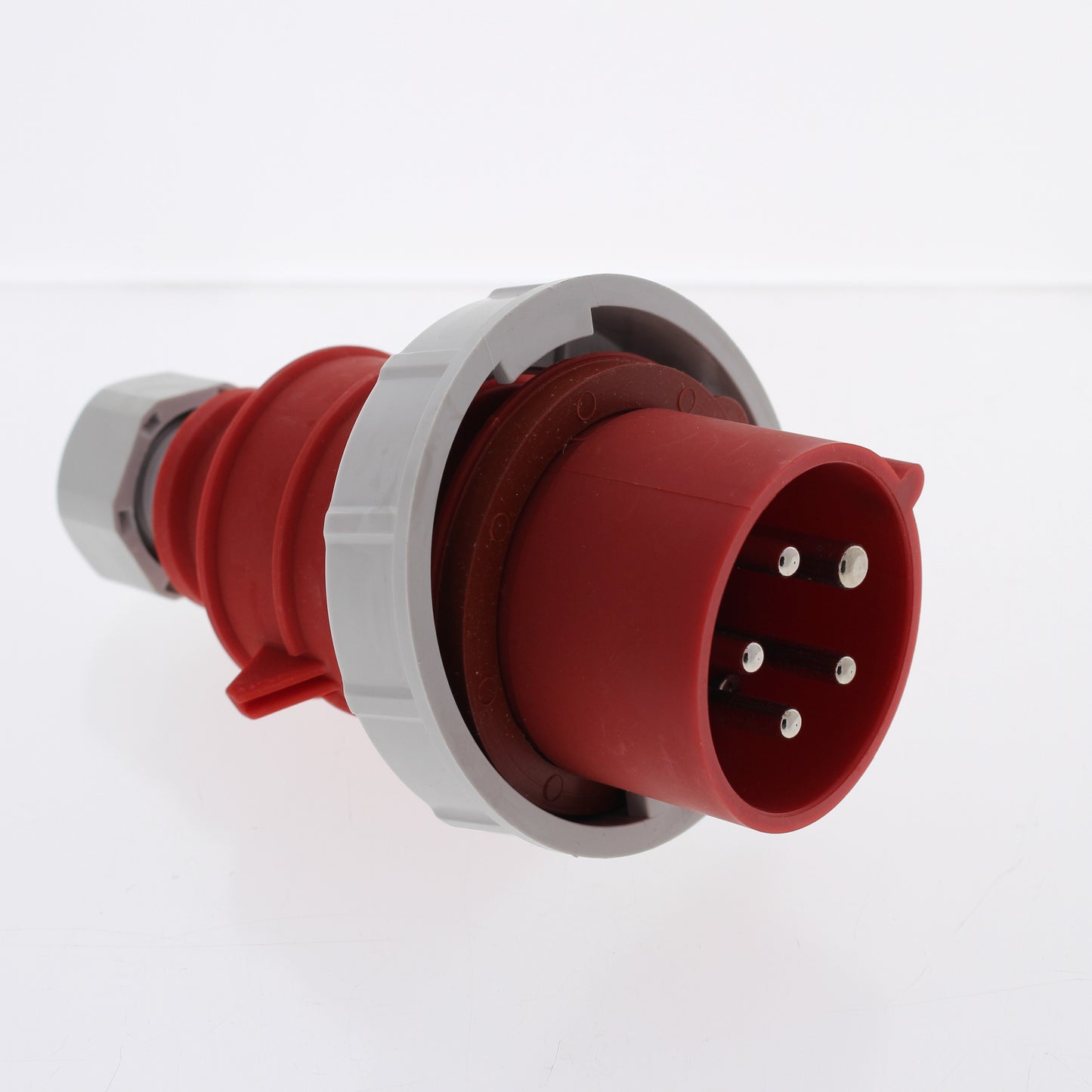 Bryant 516P6W Watertight IEC Pin & Sleeve Male Plug 16A 200/346V 240/415V 4P5W
