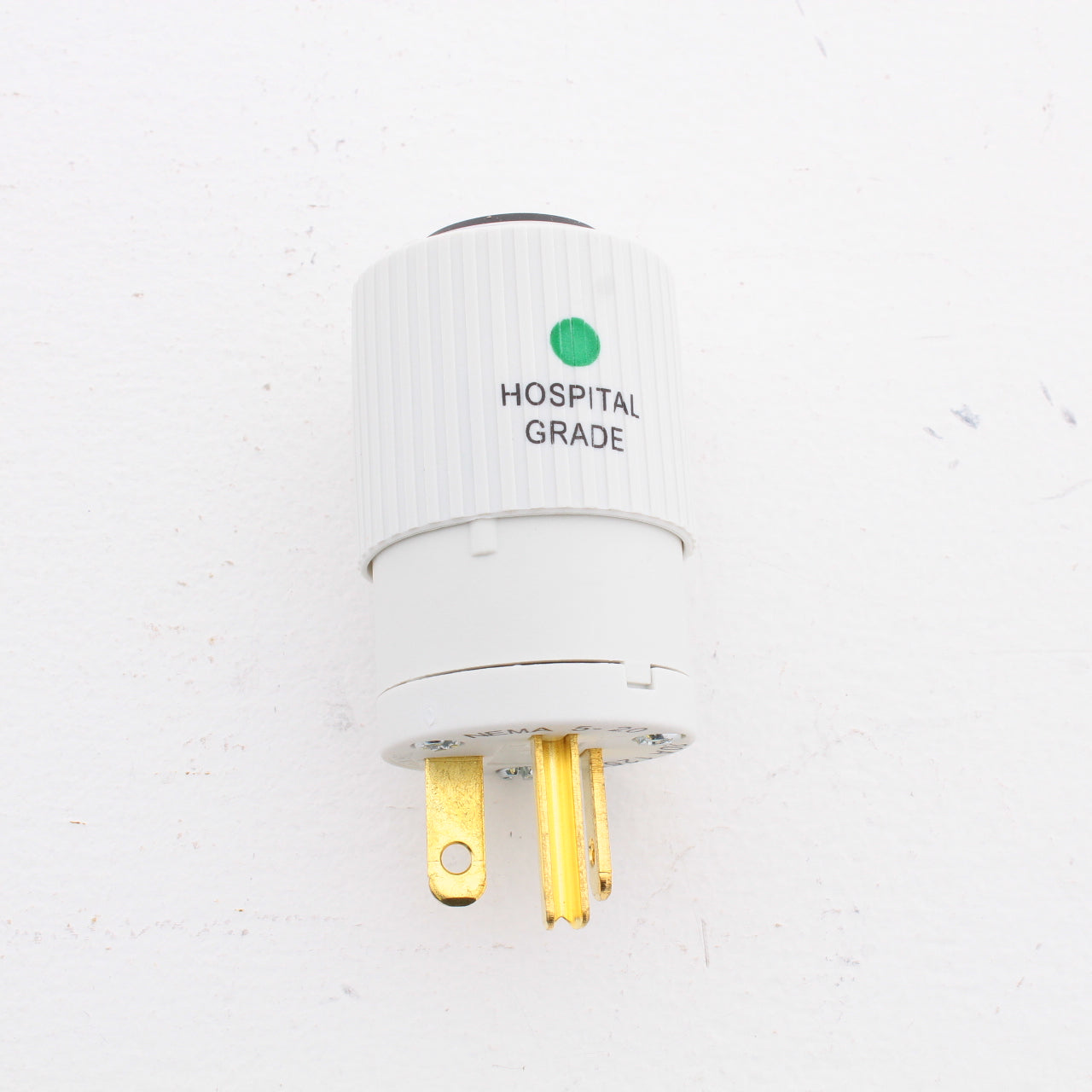 Hubbell Hospital Grade Straight Blade Plug 2P3W Nema 5-20R 20A 125V 520HSP