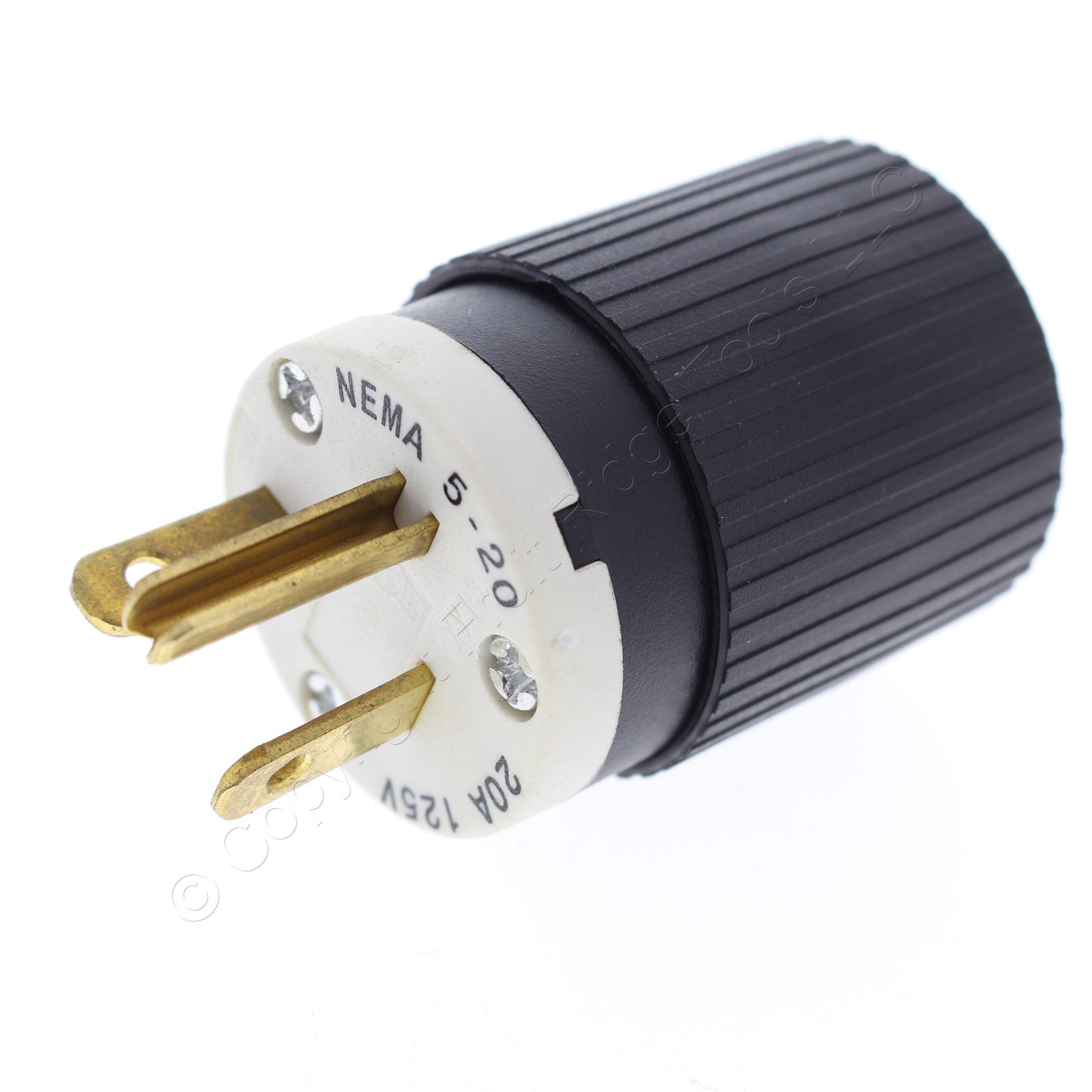 Hubbell Specification Grade Straight Blade Connector Plug Nema 5-20P 20A 520SP