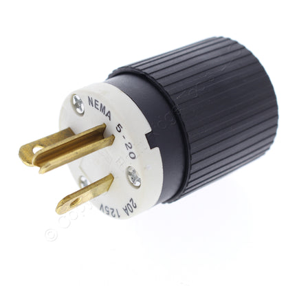 Hubbell Specification Grade Straight Blade Connector Plug Nema 5-20P 20A 520SP
