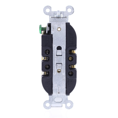 Hubbell Ivory Smooth Face Compact Duplex Receptacle Outlet 5-20R 20A Bulk 5352AI