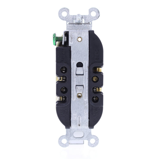 Hubbell Ivory Smooth Face Compact Duplex Receptacle Outlet 5-20R 20A Bulk 5352AI