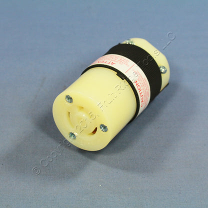 Hubbell Bryant Turn Locking Connector Twist Lock Non-NEMA 20A 125/250V 7314C