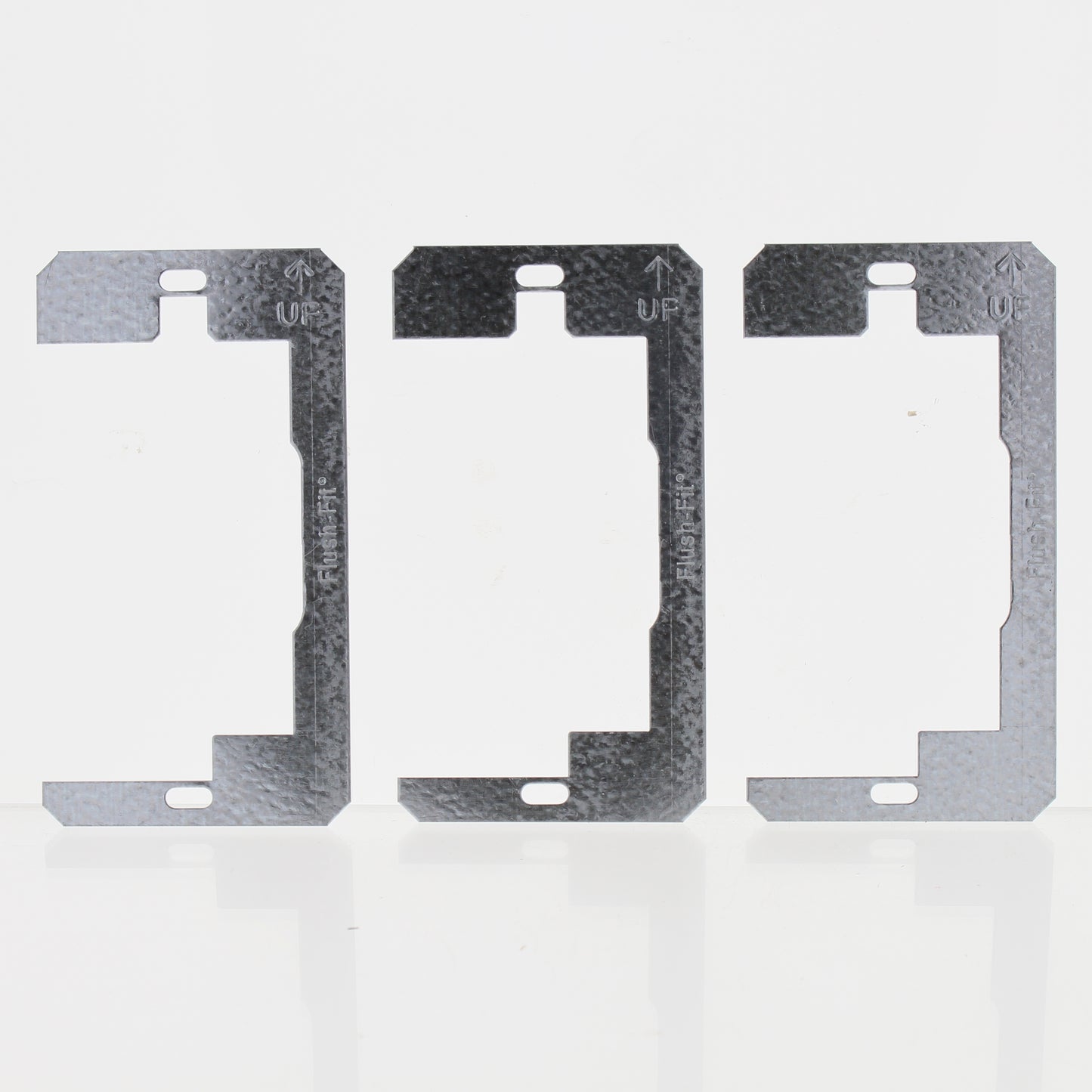 Hubbell #999X 2.25-in W x 4.25-in L Silver Steel Wall Plate Spacers 3-Pack
