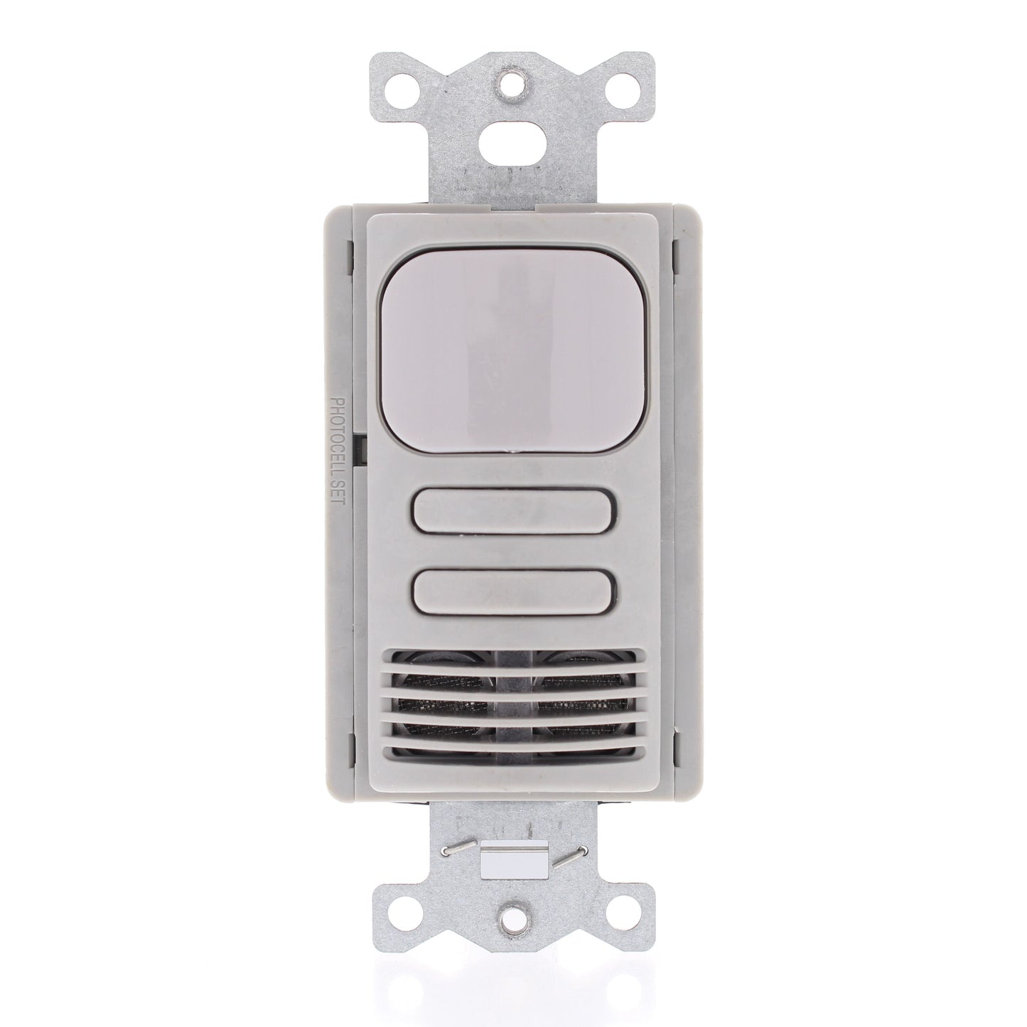 Hubbell Gray Occupancy Sensor Switch Adaptive PIR/US 2Circuit 120/277V AD2000GY2