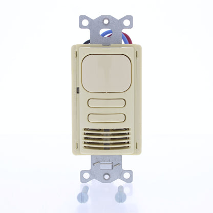 Hubbell AD2000I2U Ivory Occupancy Sensor Switch Adaptive PIR/US 2 Circuit