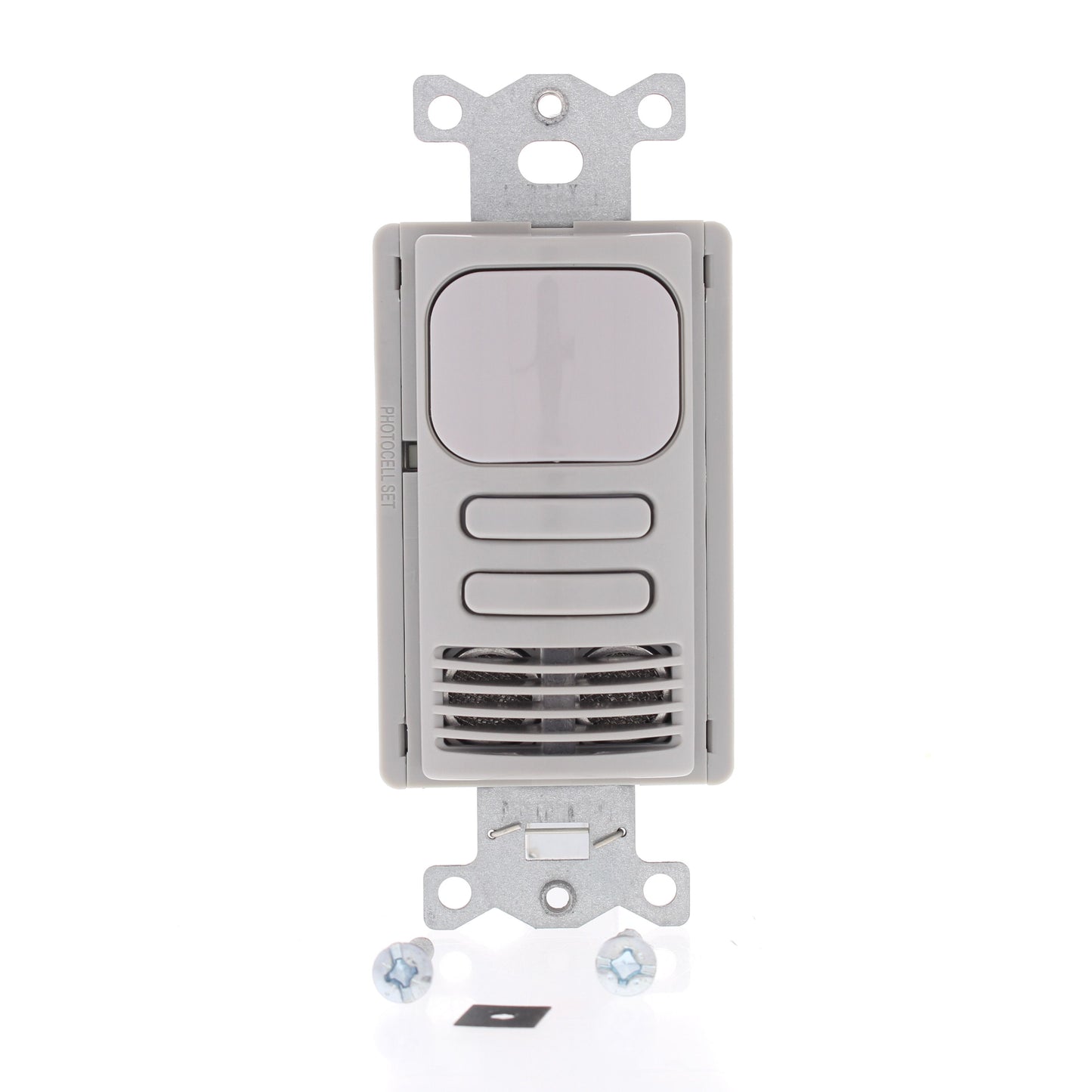 Hubbell AD2001GY22 Gray Vacancy Sensor Switch Adaptive PIR/US 2 Circuit