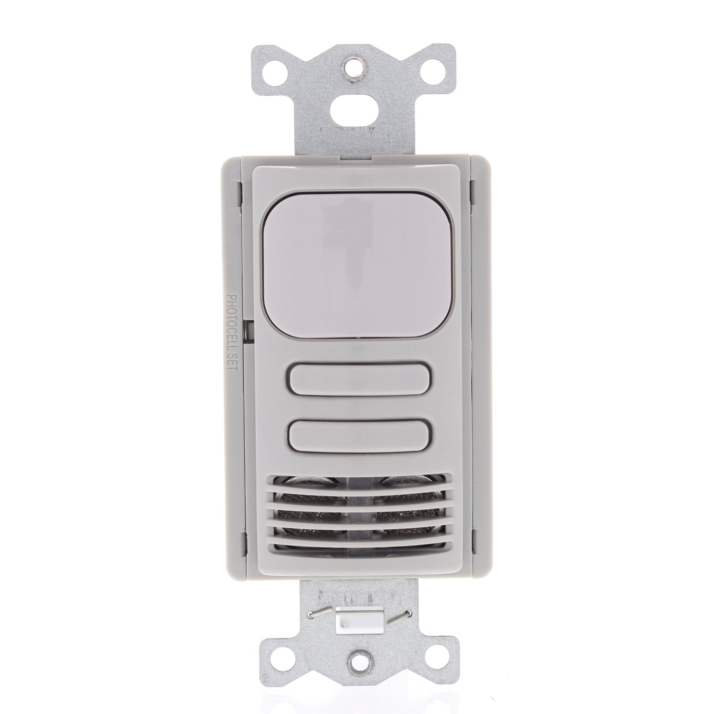 Hubbell AD2001GY22 Gray Vacancy Sensor Switch Adaptive PIR/US 2 Circuit