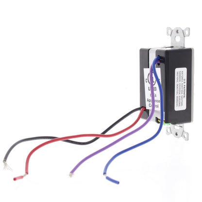 Hubbell AD2001GY22 Gray Vacancy Sensor Switch Adaptive PIR/US 2 Circuit