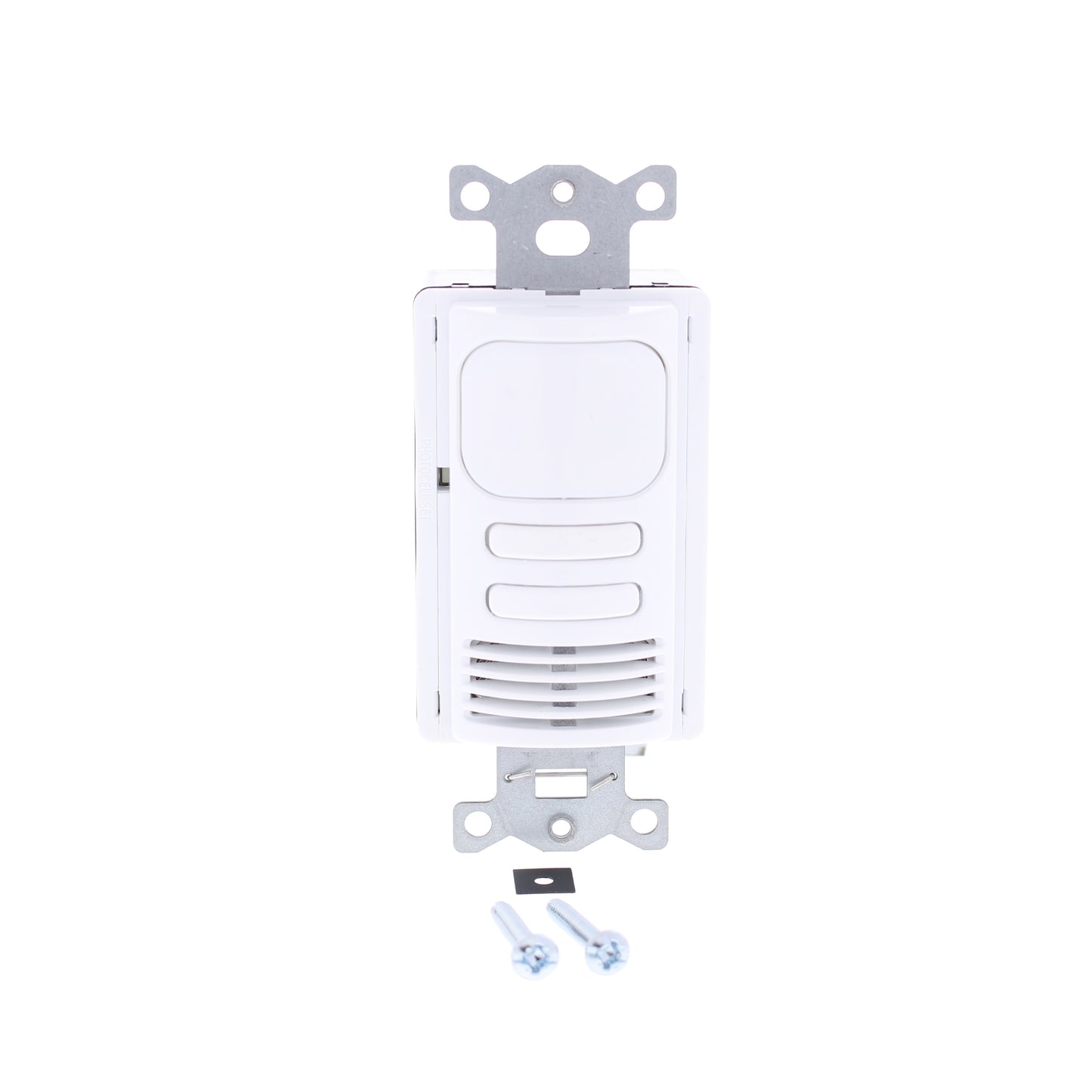Hubbell AD2001W22 White Vacancy Sensor Switch Adaptive PIR/US 2 Circuit 120/277V