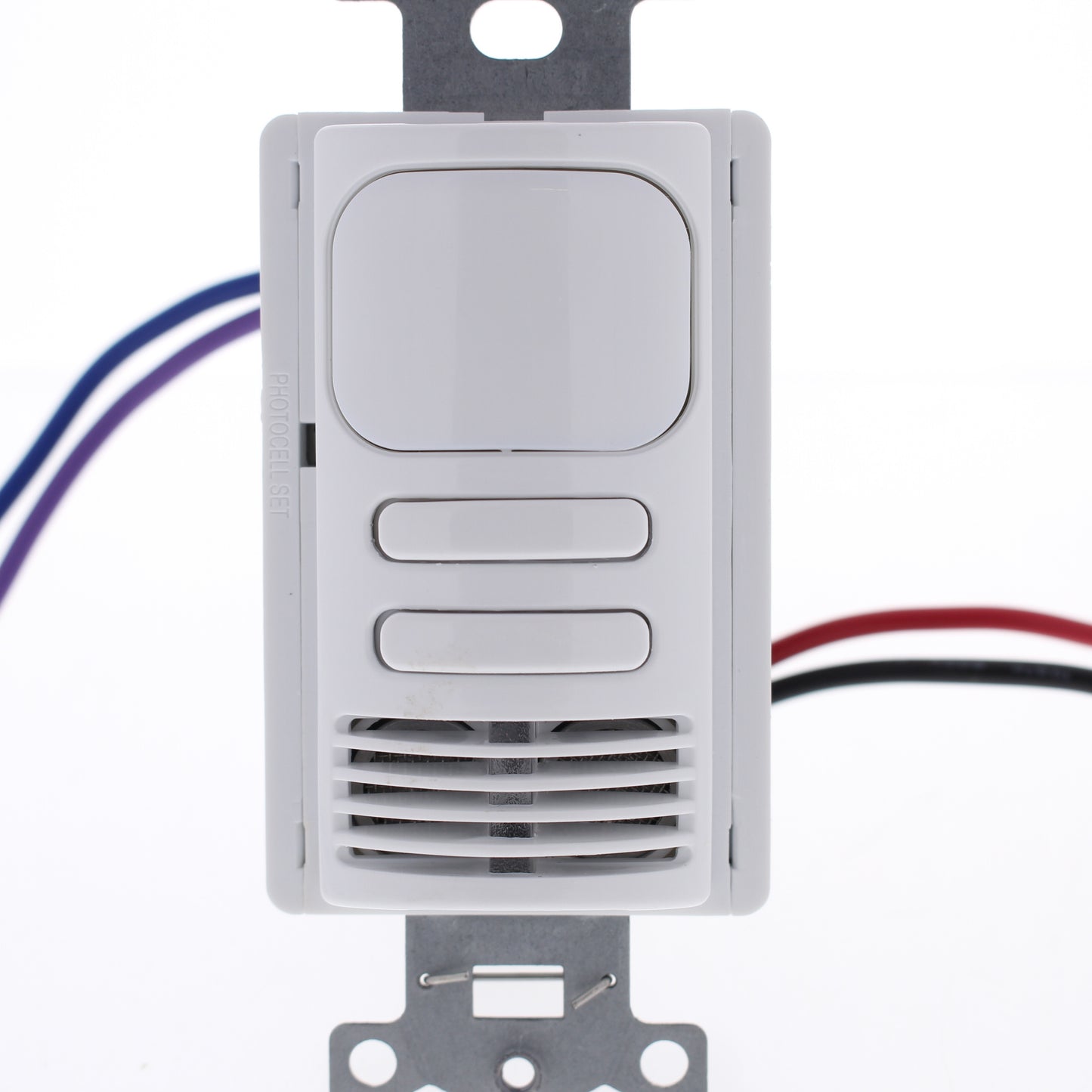 Hubbell AD2001W22 White Vacancy Sensor Switch Adaptive PIR/US 2 Circuit 120/277V