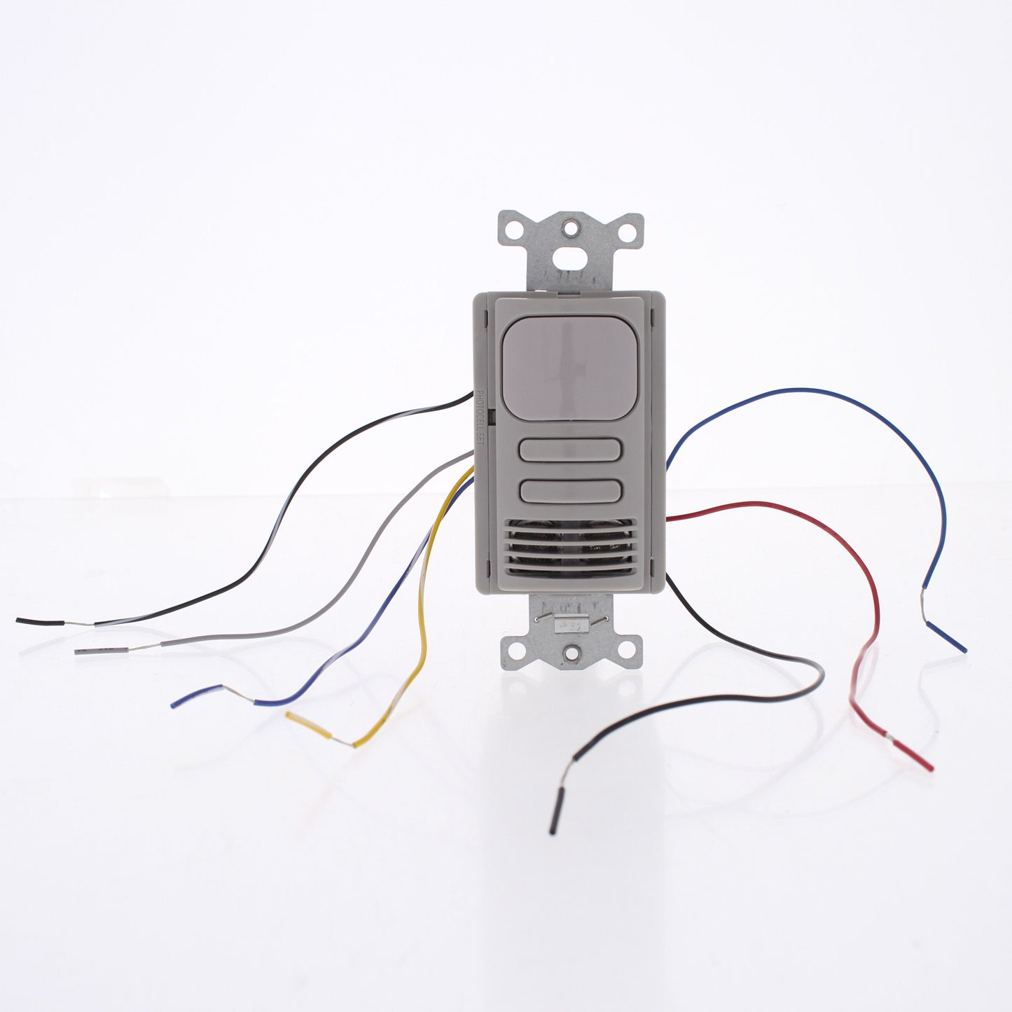 Hubbell AD2240GY2 Gray Occupancy Sensor Switch Low Voltage PIR/US 2Circuit 24VDC