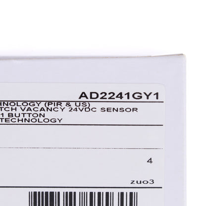 Hubbell AD2241GY1 Gray Vacancy Sensor Switch Low Voltage Adaptive PIR/US 24VDC