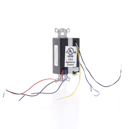 Hubbell AD2241GY1 Gray Vacancy Sensor Switch Low Voltage Adaptive PIR/US 24VDC