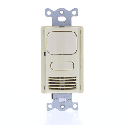 Hubbell AD2241I1 Ivory Vacancy Sensor Switch Low Voltage Adaptive PIR/US 24VDC