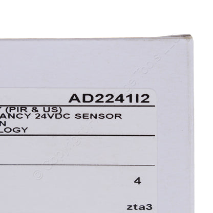 Hubbell AD2241I2 Ivory Vacancy Sensor Switch Low Voltage PIR/US 2-Circuit 24VDC