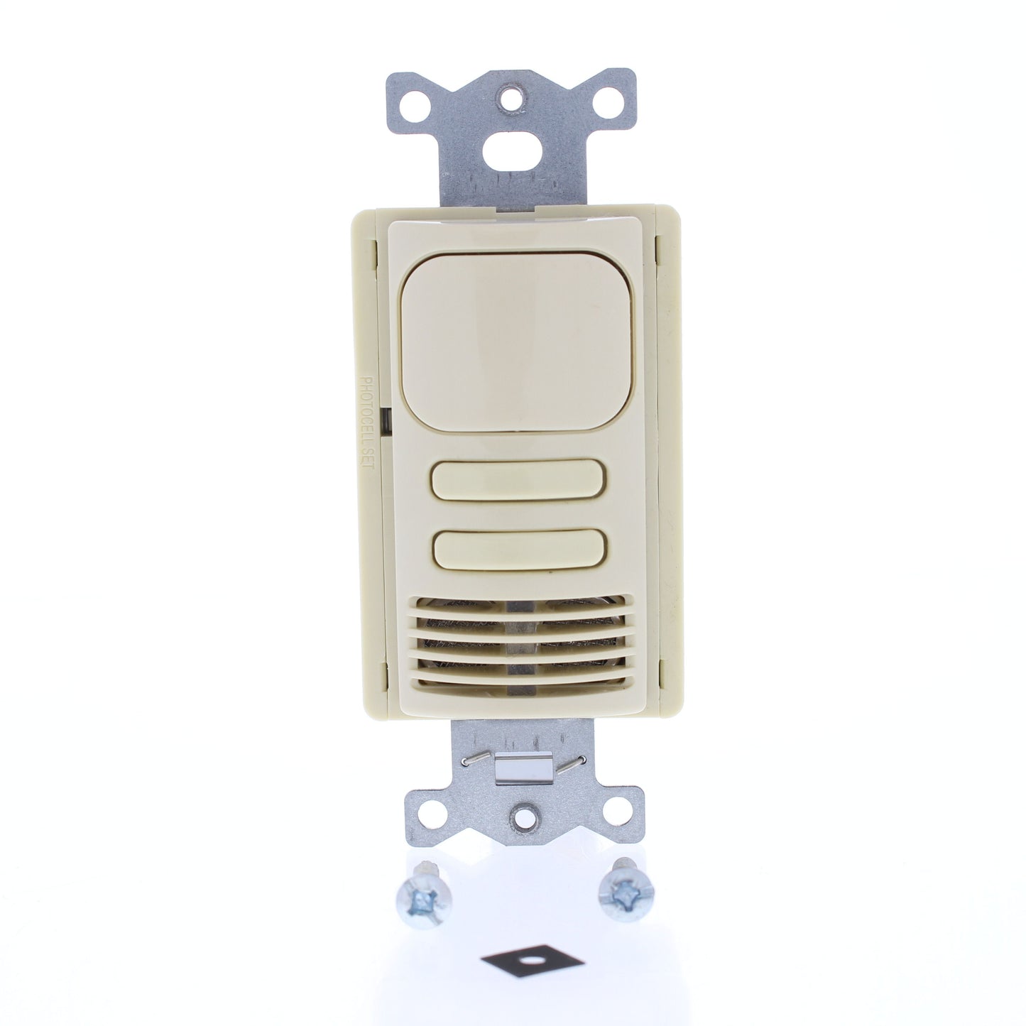 Hubbell AD2241I2 Ivory Vacancy Sensor Switch Low Voltage PIR/US 2-Circuit 24VDC