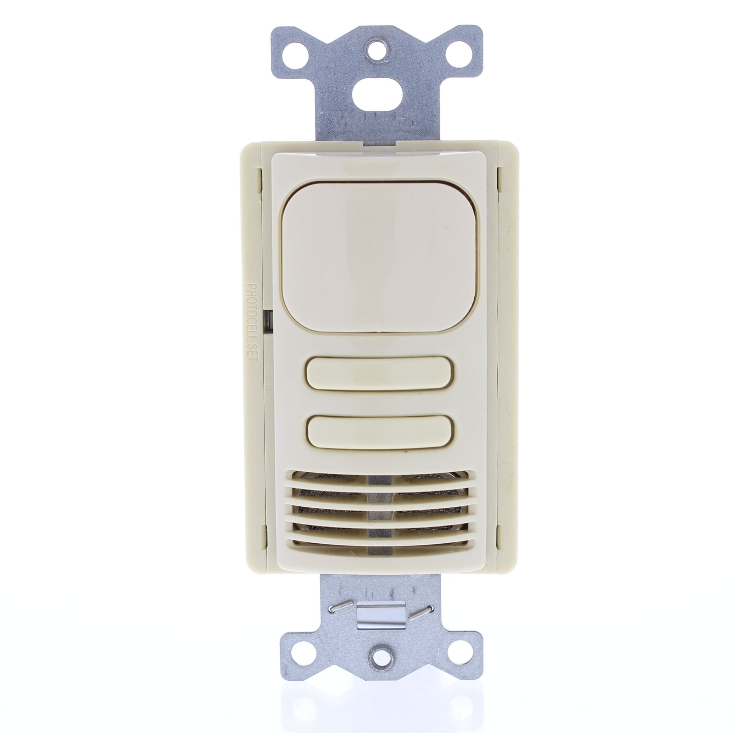 Hubbell AD2241I2 Ivory Vacancy Sensor Switch Low Voltage PIR/US 2-Circuit 24VDC