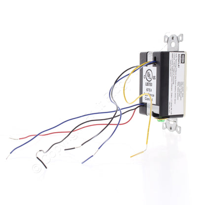 Hubbell AD2241LA1 Lt Almond Vacancy Sensor Low Voltage Adaptive PIR/US 24VDC
