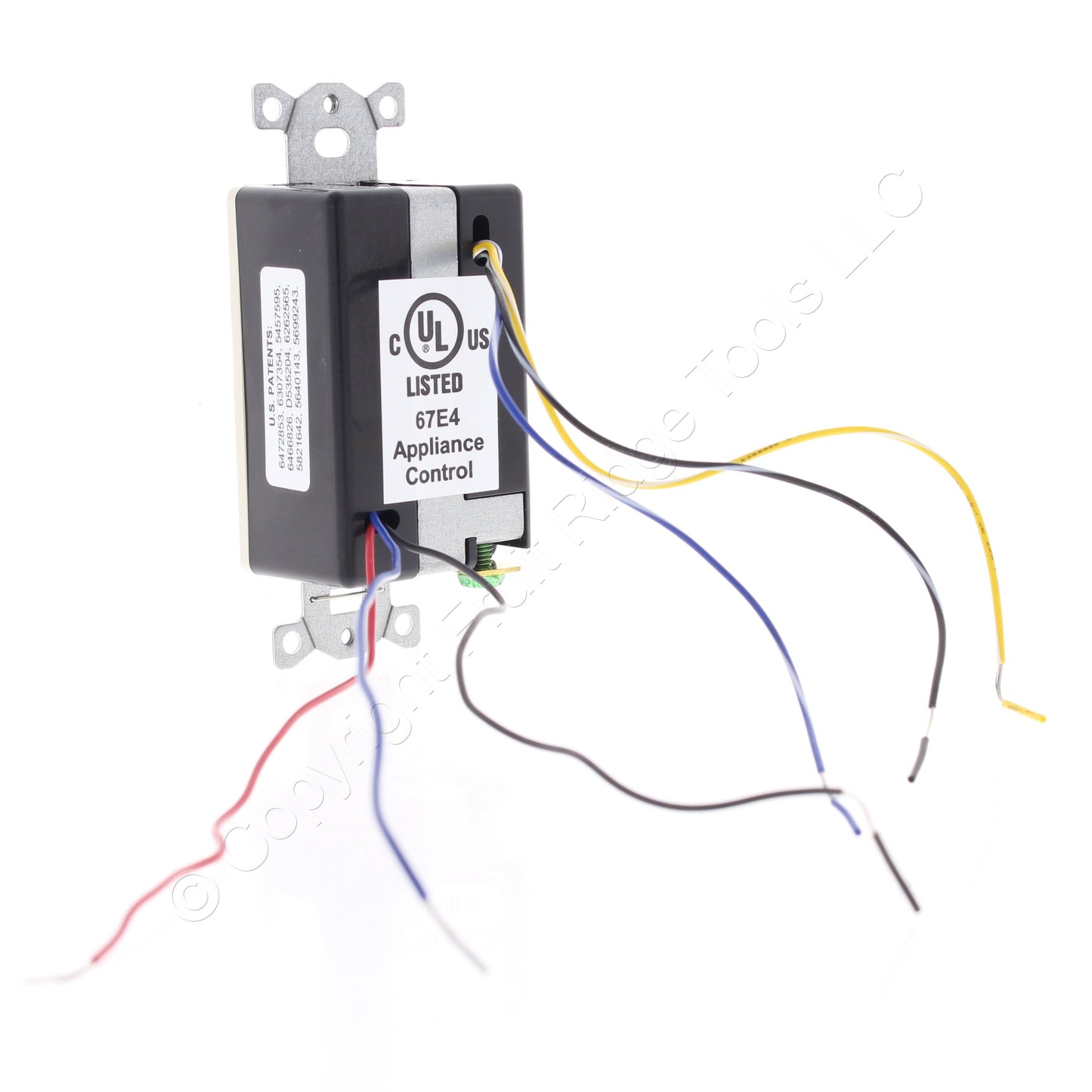 Hubbell AD2241LA1 Lt Almond Vacancy Sensor Low Voltage Adaptive PIR/US 24VDC