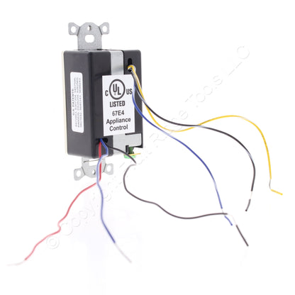 Hubbell AD2241LA1 Lt Almond Vacancy Sensor Low Voltage Adaptive PIR/US 24VDC