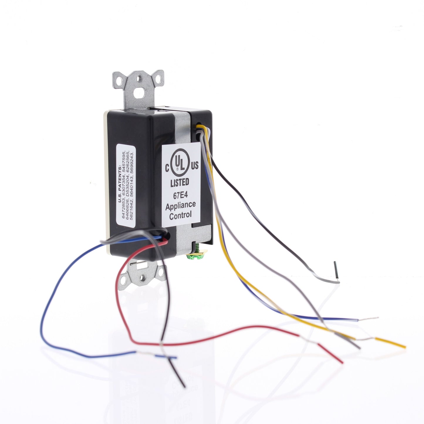 Hubbell AD2241LA2 Lt Almond Vacancy Sensor Low Voltage PIR/US 2-Circuit 24VDC