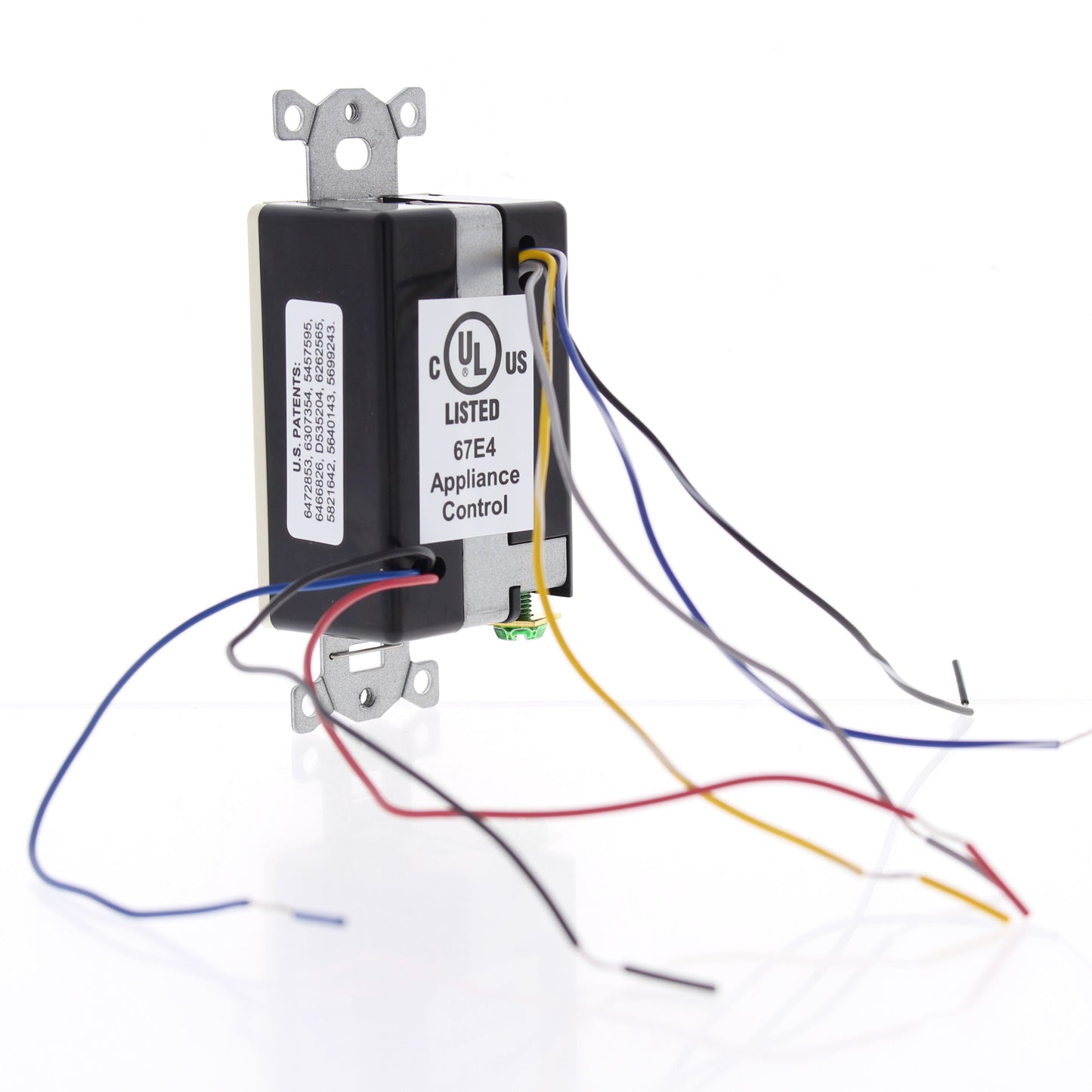 Hubbell AD2241LA2 Lt Almond Vacancy Sensor Low Voltage PIR/US 2-Circuit 24VDC