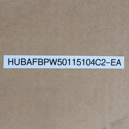 Hubbell Floor Box PreWired 1-20A Receptacle 7 Empty Black Lid AFBPW50115104C2