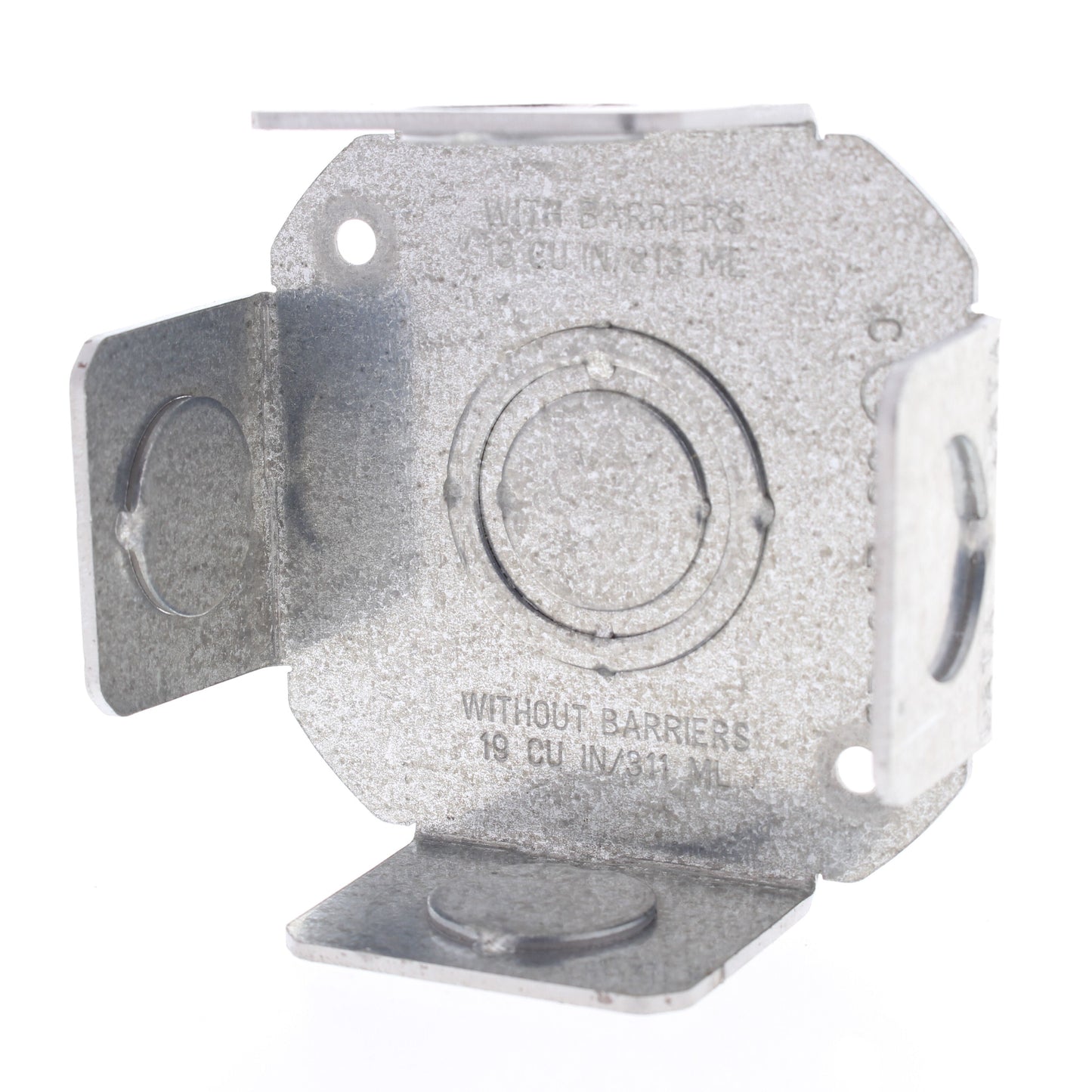 Hubbell AFBS1RBOTTOM Replacement 4" Base w/Knockouts for AFBS1R4BASE Floor Box