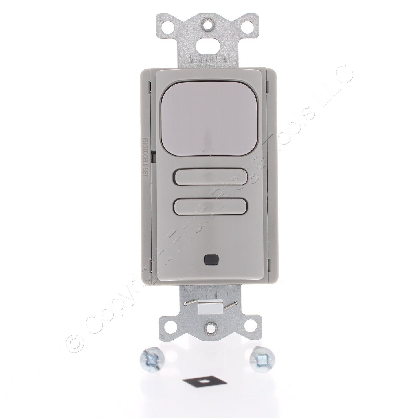 Hubbell AP2001GY22 Gray Vacancy Sensor Switch Adaptive PIR 2-Circuit 120/277V