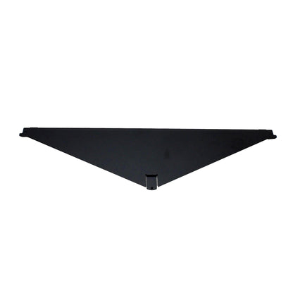 Hubbell Black Top/Bottom Cover for Rack Mount Angled Patch Panel APC