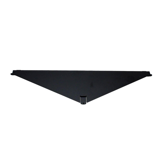 Hubbell Black Top/Bottom Cover for Rack Mount Angled Patch Panel APC