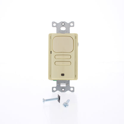 Hubbell AP2000I2 Ivory Occupancy Sensor Switch Adaptive PIR 2-Circuit 120/277V