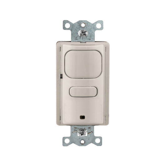 Hubbell APN2000LA1 Lt Almond Occupancy Sensor Switch Adaptive PIR 120/277V
