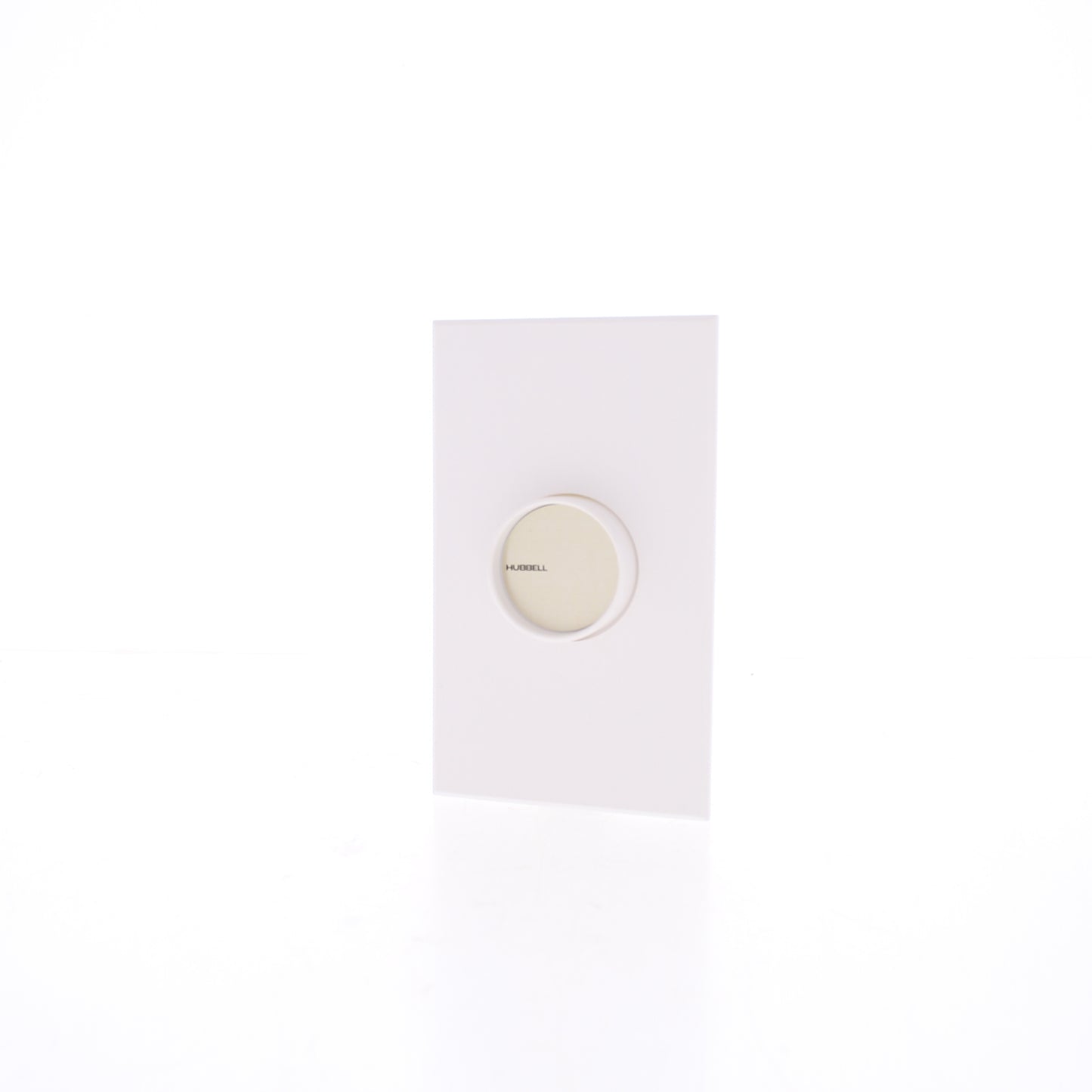 Hubbell AR1W White Replacement Faceplate for 600/1000W Architectural Dimmer