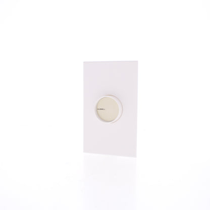 Hubbell AR1W White Replacement Faceplate for 600/1000W Architectural Dimmer
